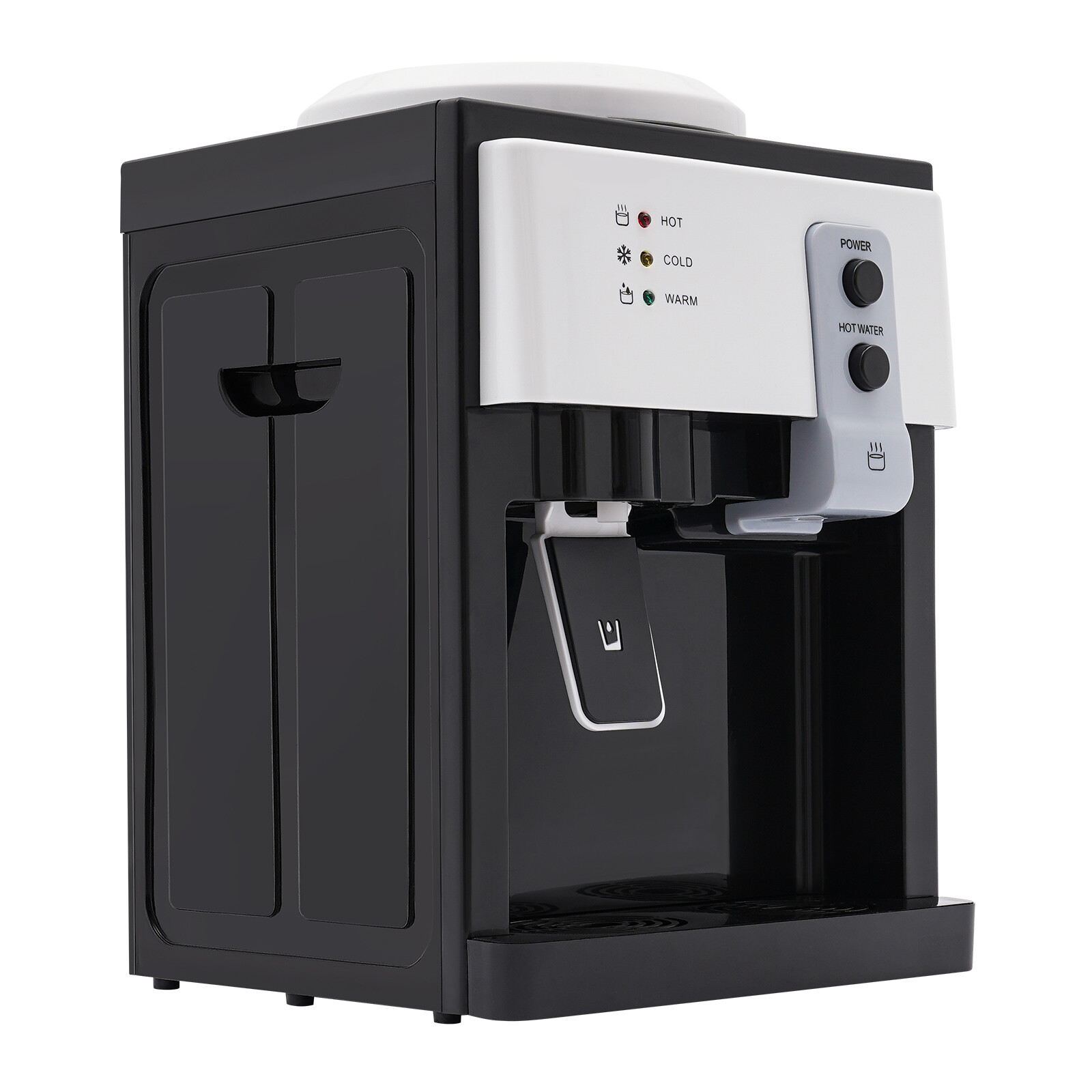 5 Gallon Water Cooler Dispenser Top Loading Countertop Hot+Cold Drinking Machine