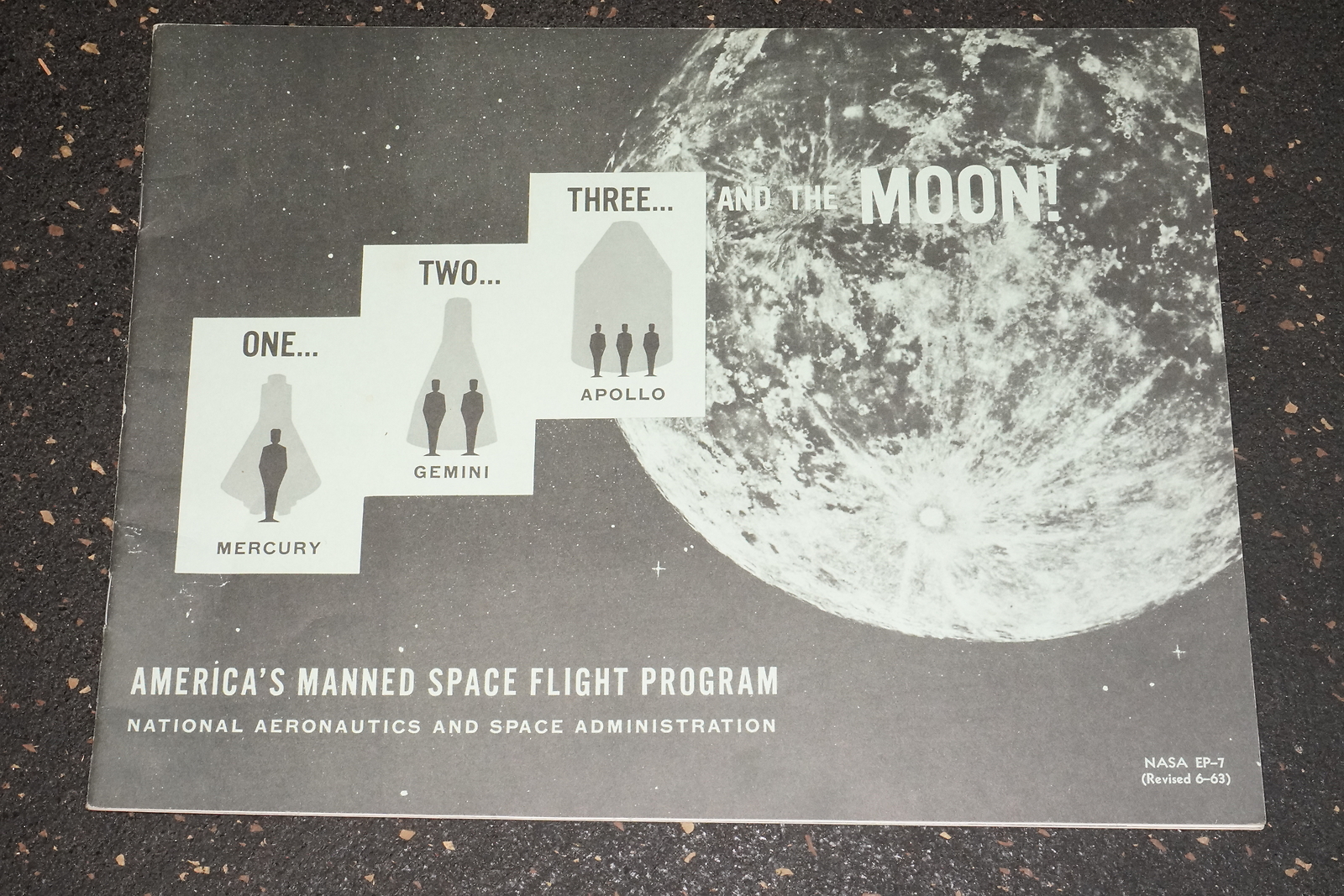 NASA 1963 Publication America's Manned Space Flight Program EP-7