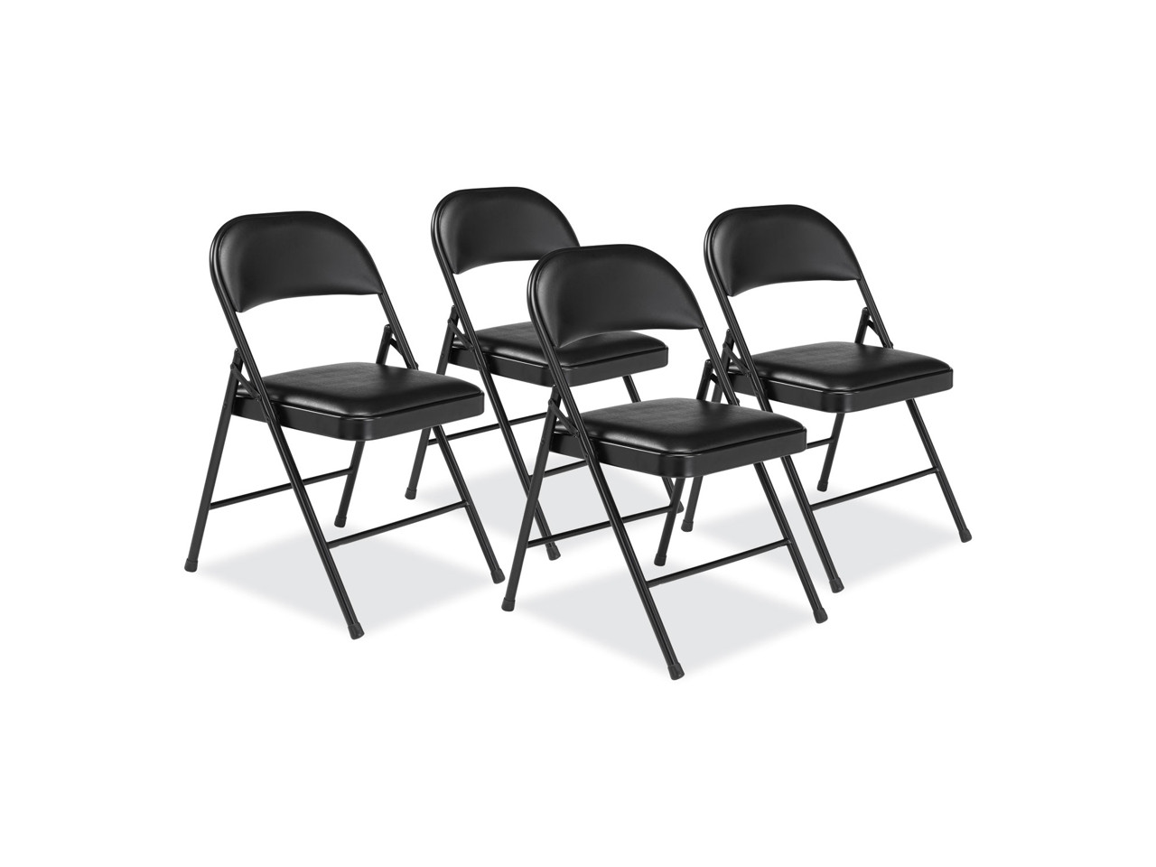 NPS 950 Vinyl Padded Steel Folding Chair - Supports Up to 250 lb - 17.75" Seat H
