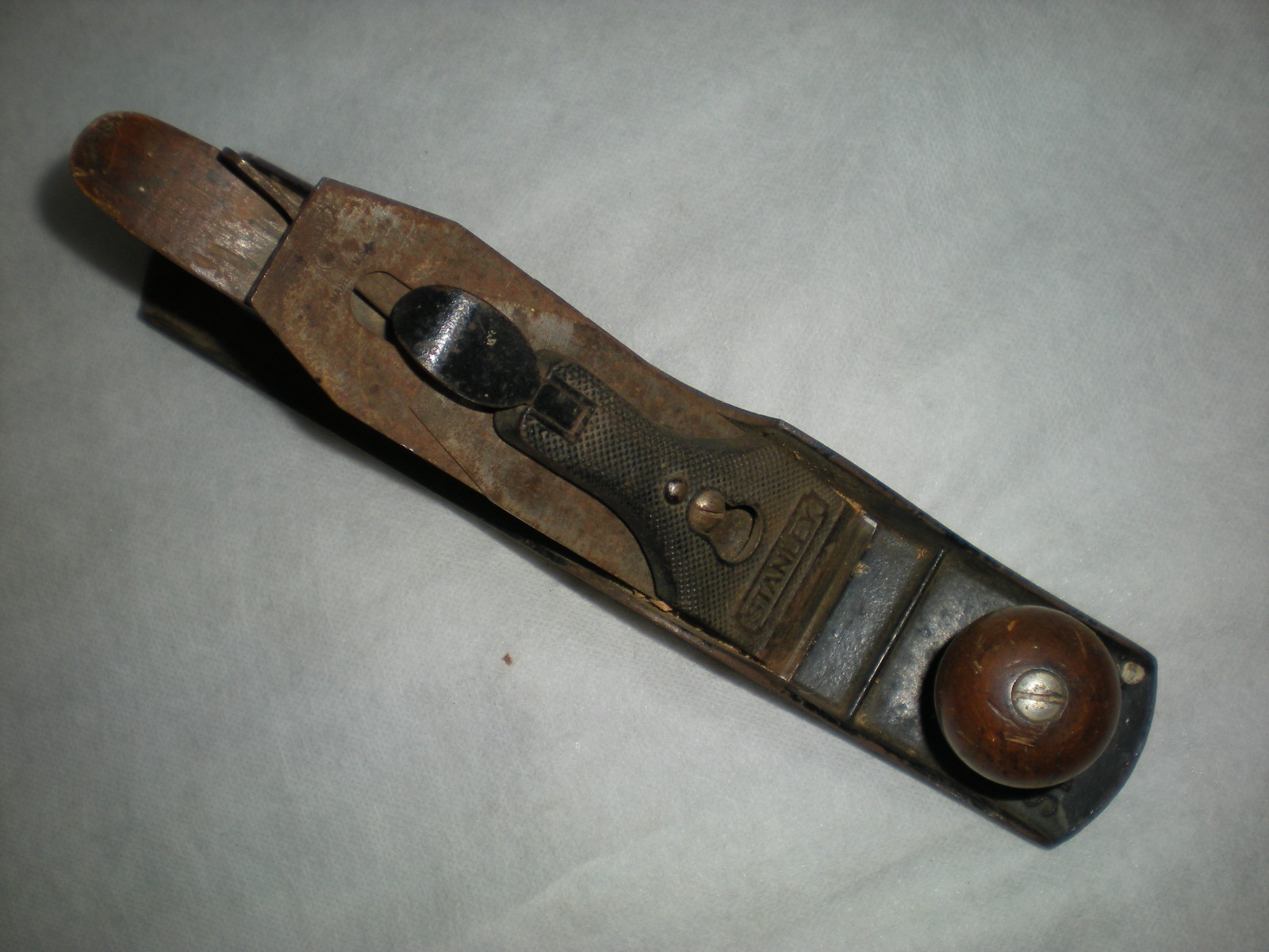 Vintage Stanley Wood Working Plane Block 11.5” Long HAS RUST
