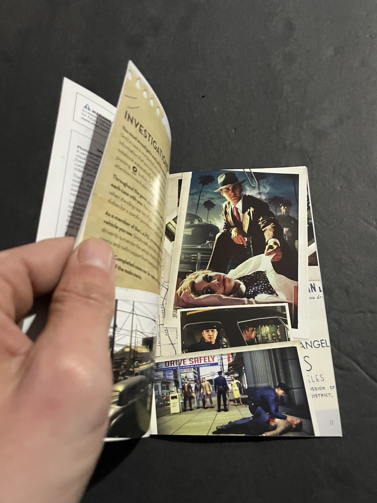 la noire xbox 360 Manual Only