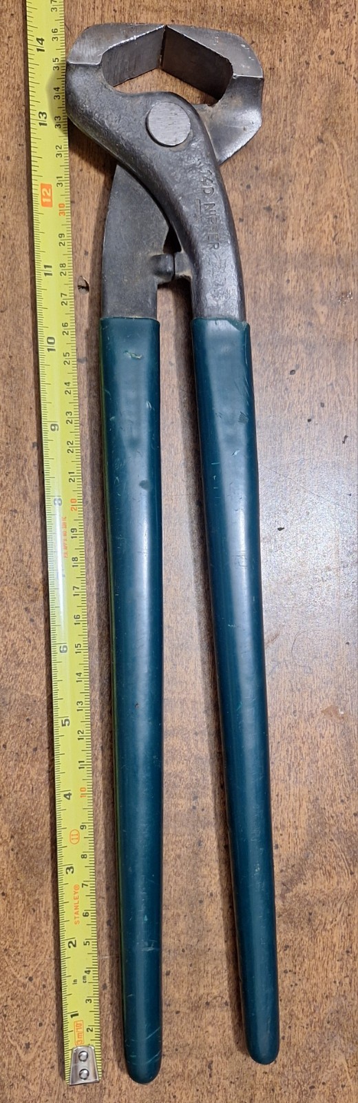 Vintage Diamond Tools 14" End Cutter Hoof Nipper 14D No. 14 Special Made in USA