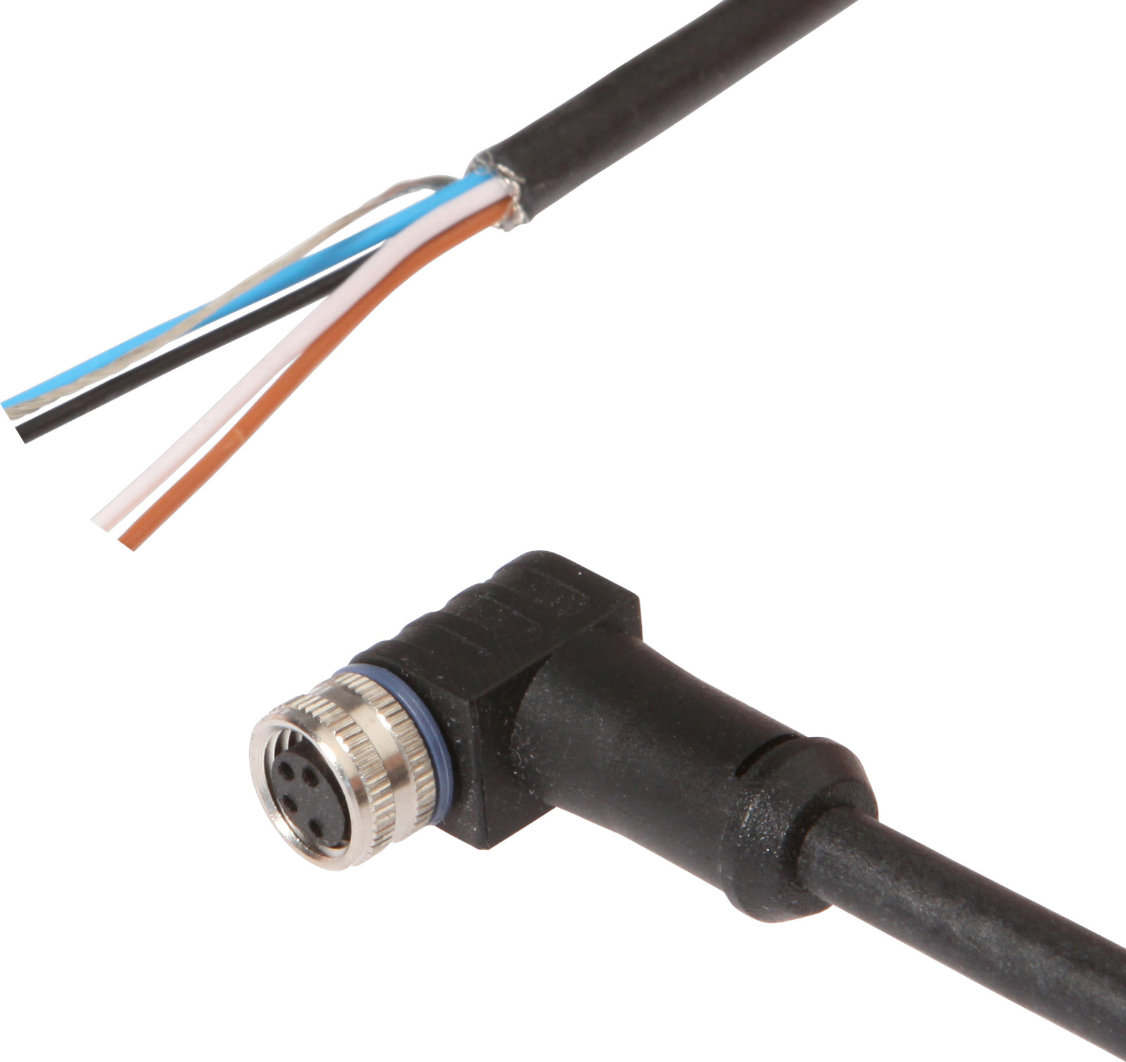 IPF Electronic VKA05371, Connector Pre-Assembled on One Side