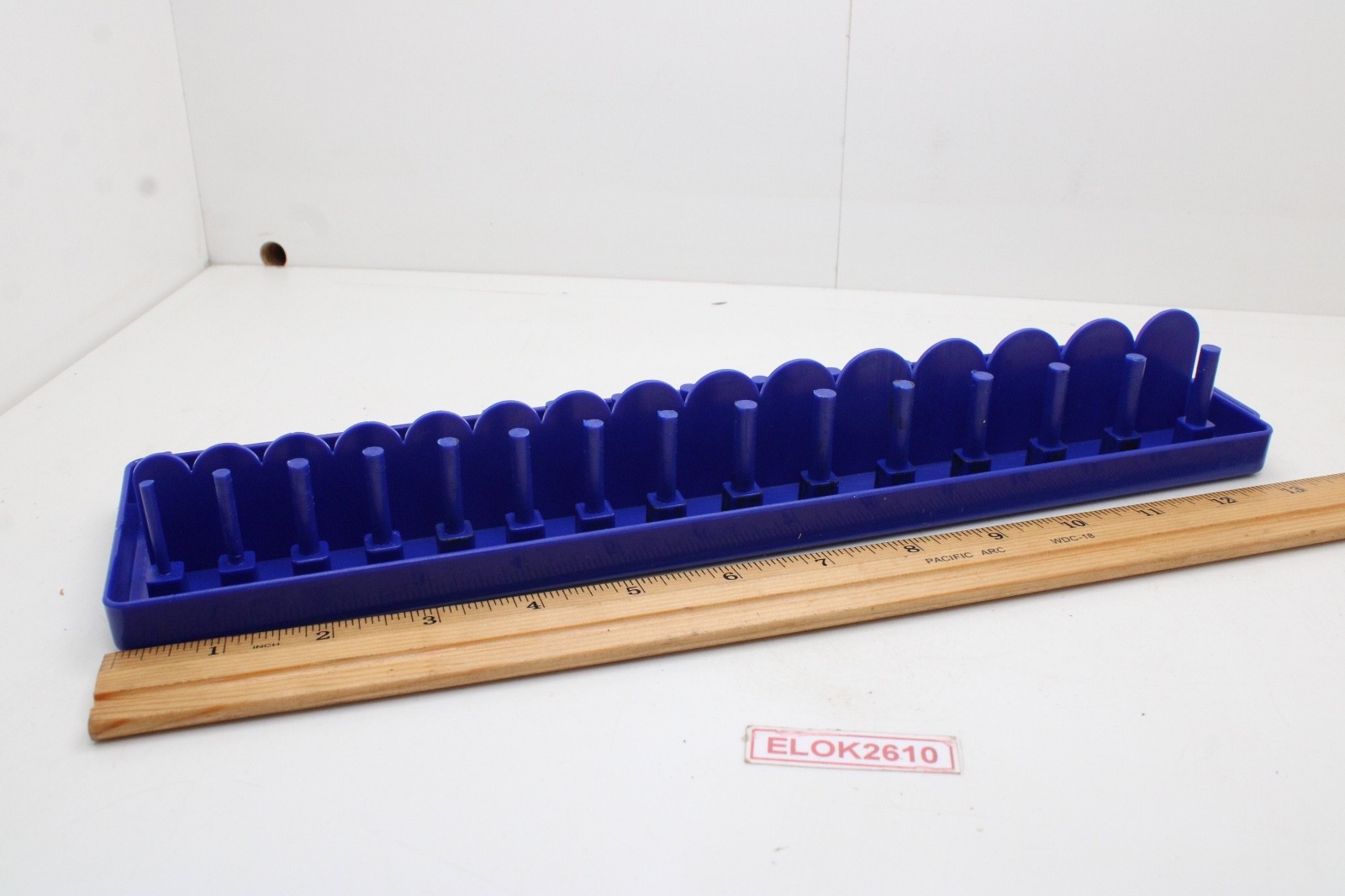Grip 67221 3/8" Drive Metric 30 Position Standard/Deep Socket Tray Organizer