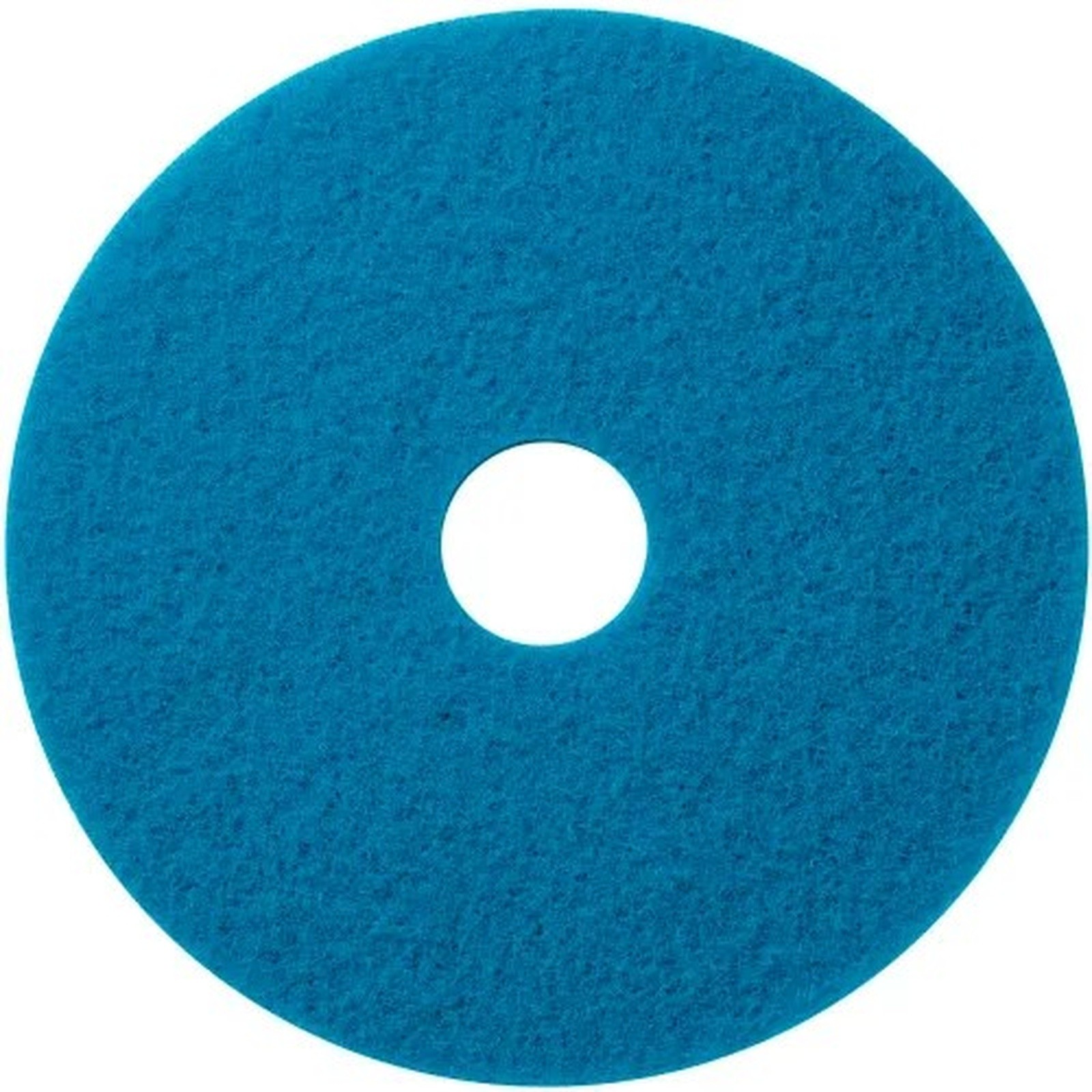 Global Industrial? 20" Scrubbing Pad, Blue, 5 Per Case