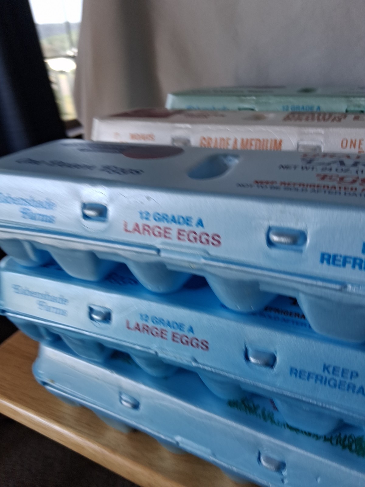 Assorted Egg Cartons