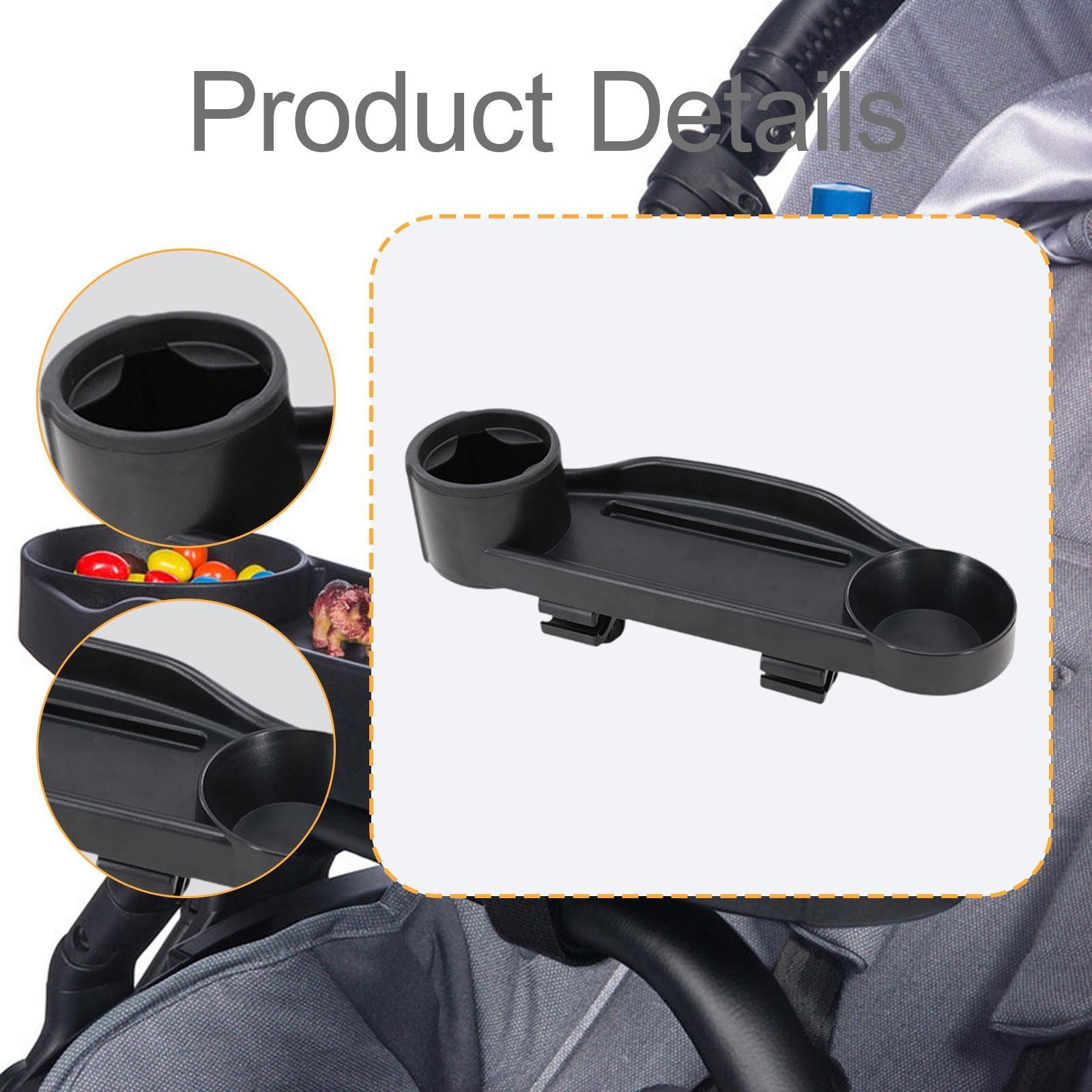 Stroller Tray Handrest Dish Attachment