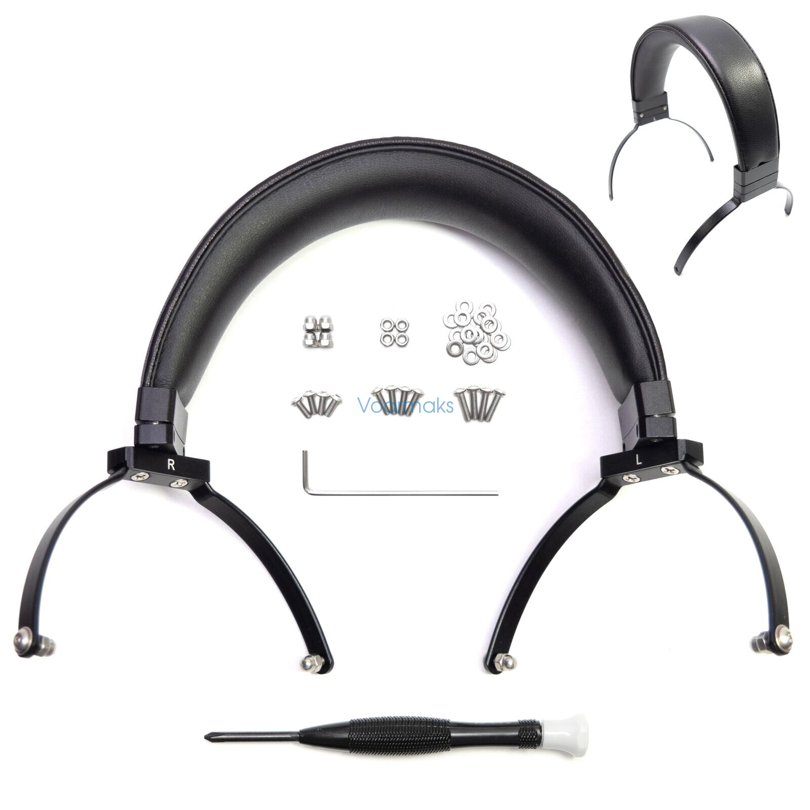 Leather Metal Headband for Beyerdynamic DT700 DT770 DT880 DT900 DT990 DT1990