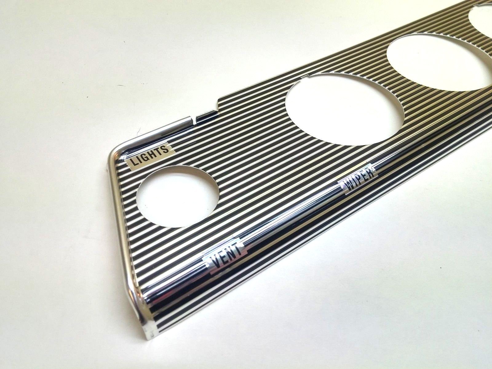 1961 61 Chevy Impala Aluminum Dash Trim Molding Fascia Plate