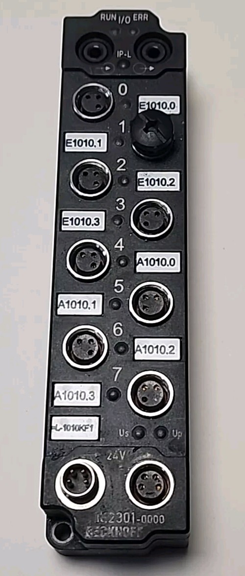 Beckhoff Expansion Box IE2301-0000 4-Channel Digital Input / Output IE2301