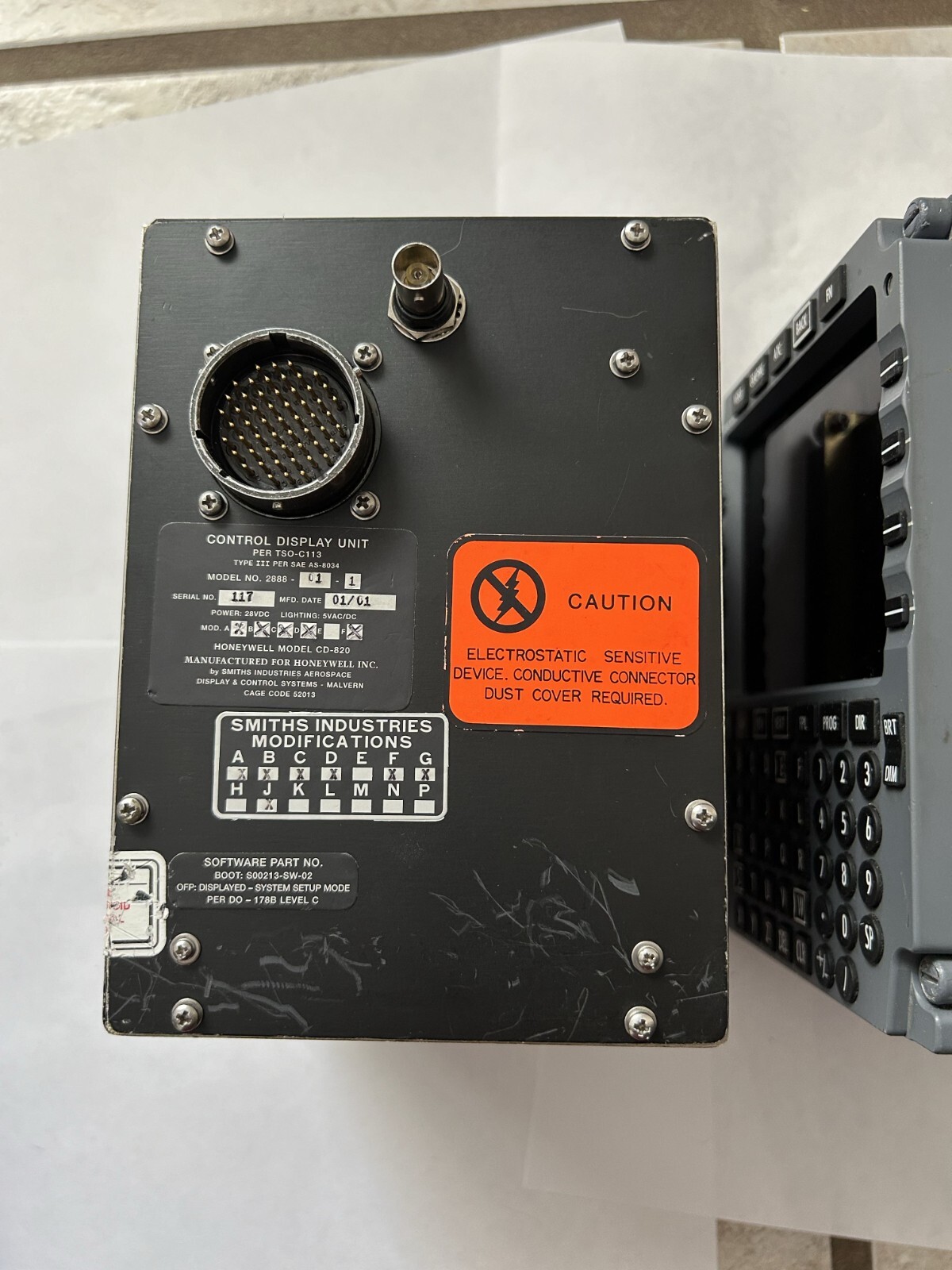 Honeywell CD-820 Flight Management System(FMS)