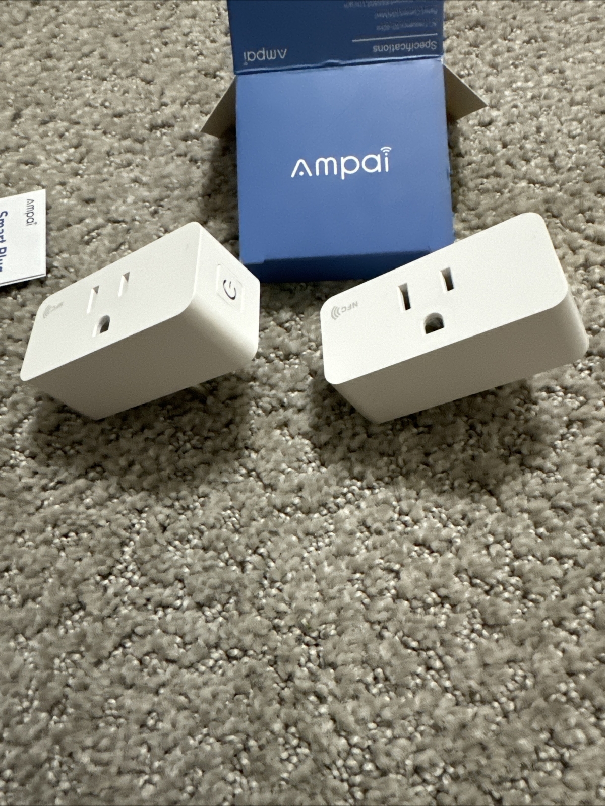 WiFi Smart Plugs - 2 Pack By Ampai