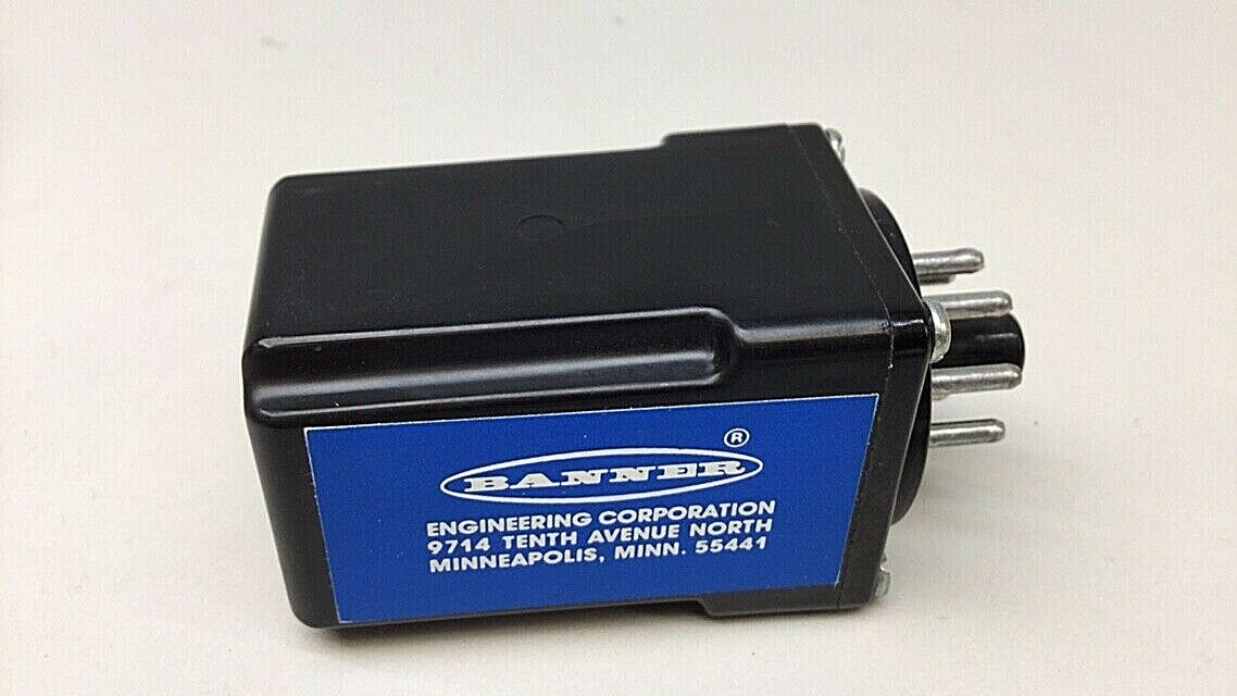 Banner BTR-1A Solid State Relay 8 Pin 12-18 VDC 240 VAC Max