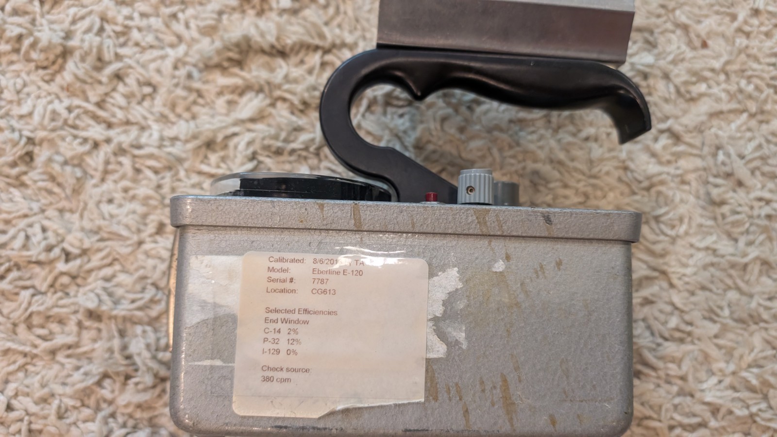 Eberline E-120 GM Survey Meter Tested and Working Guaranteed