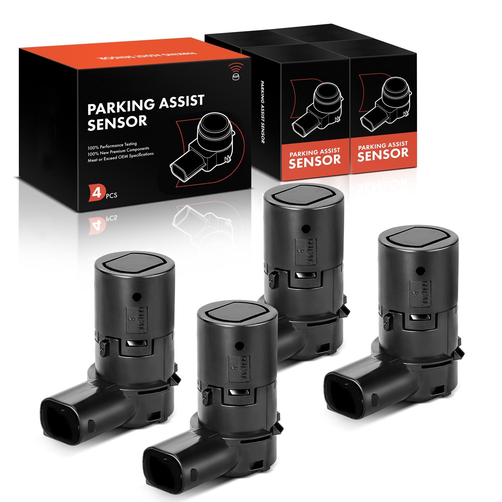 4x Backup Parking Assist Sensor for Ford F-150 Explorer Escape Lincoln Mercury