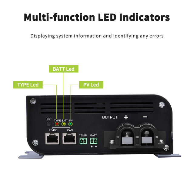 Renogy Boost 10A 36V/48V Auto DC Input MPPT Solar Charge Controller Regulator