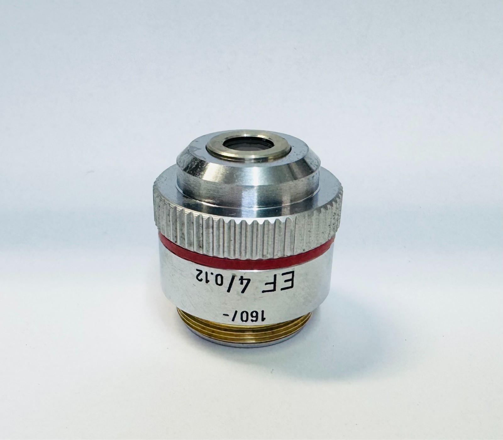 Leitz EF 4X/0.12 Microscope Objective Lens 160mm