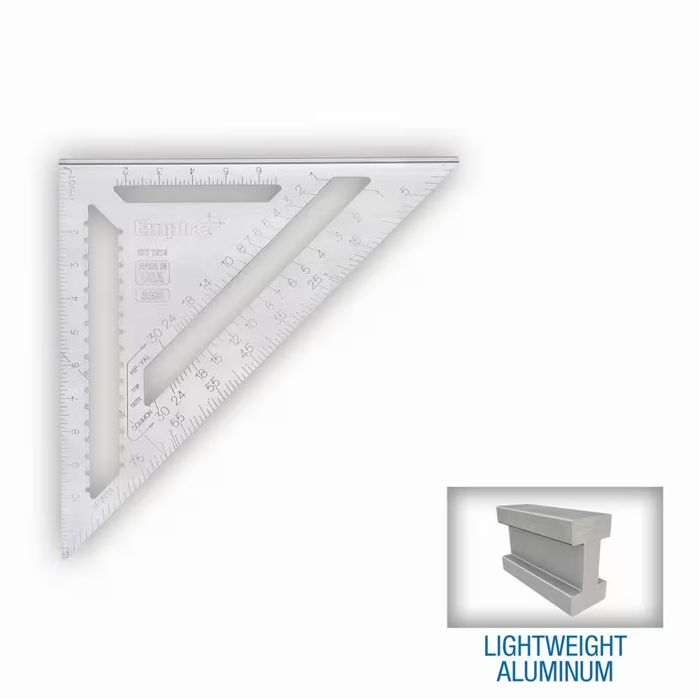 12 In. Magnum Aluminum Rafter Square