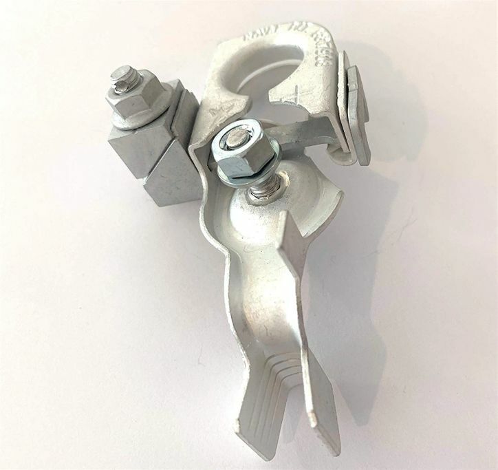 GENUINE NEW OEM Ford 7T4Z-14450-A Positive Battery Terminal Clamp w NUT