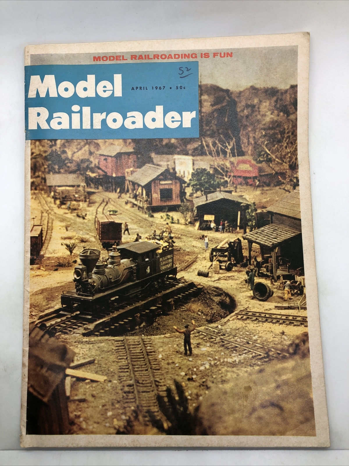Model Railroader Magazine April 1967