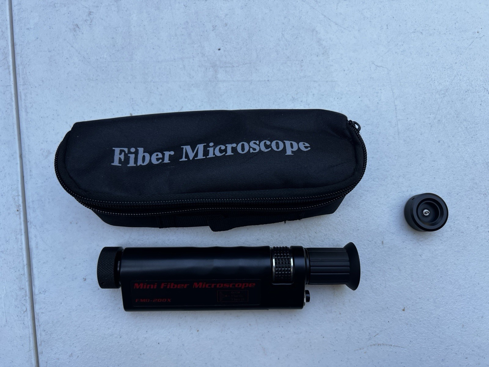 Handheld Mini Optical Fiber Microscope Brand New! FMO-200X  #4