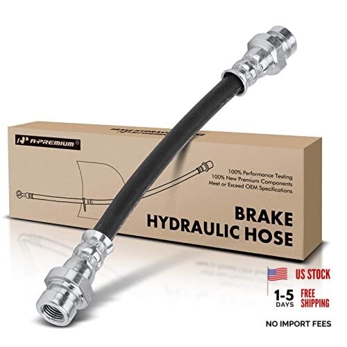 Front Driver or Passenger Outer Brake Hydraulic Hose Compatible with