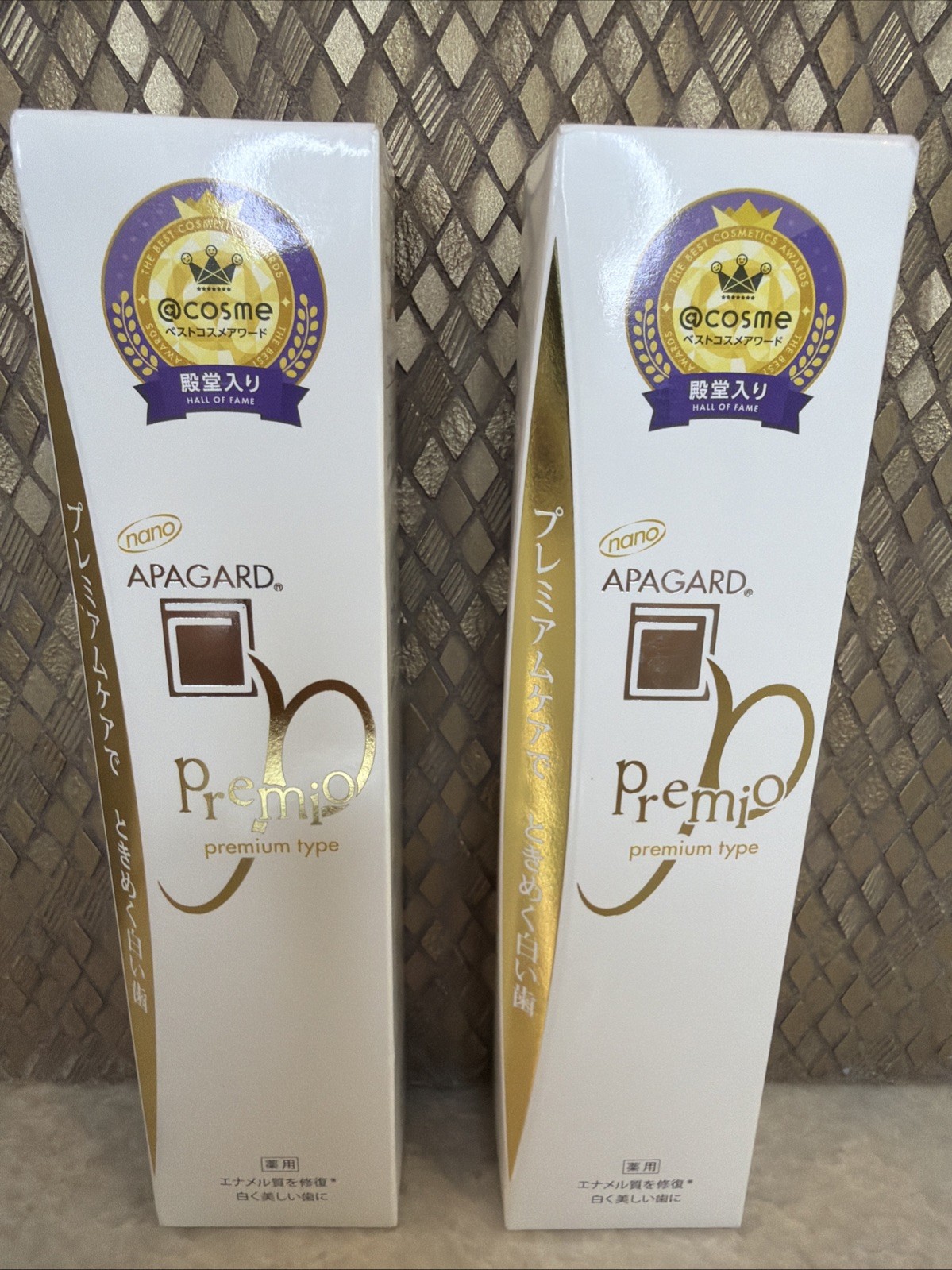Apagard Premio Japan Toothpaste 105G / 3.70oz - 2 Pack [US Seller]