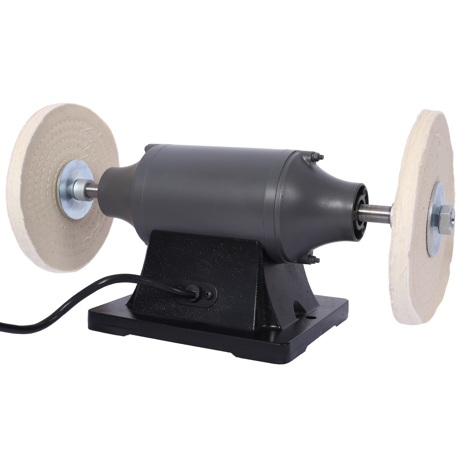 Extra Long 6 Inch Electric Polisher Benchtop Buffer Grinder