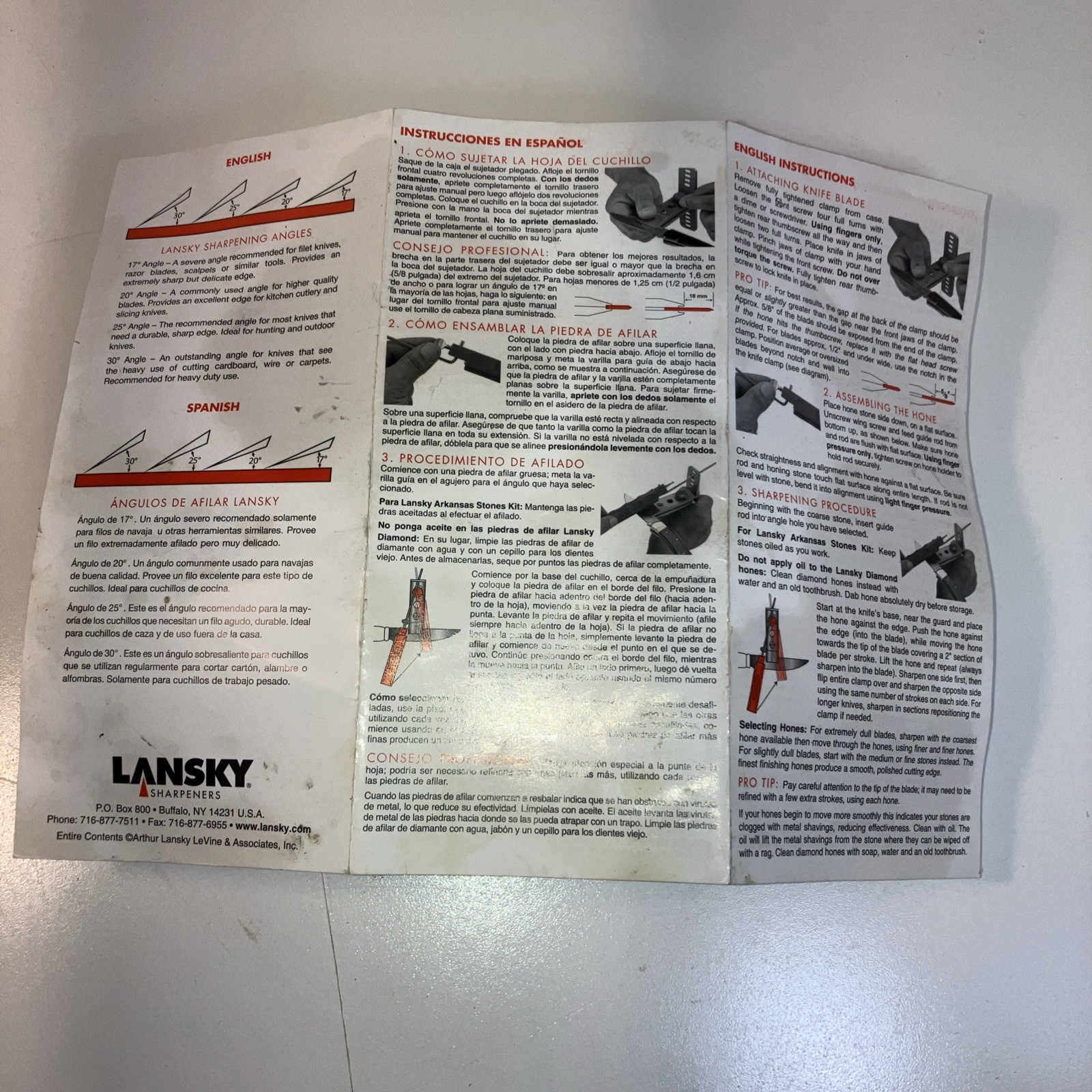 Lansky Deluxe 5-Stone Sharpening System