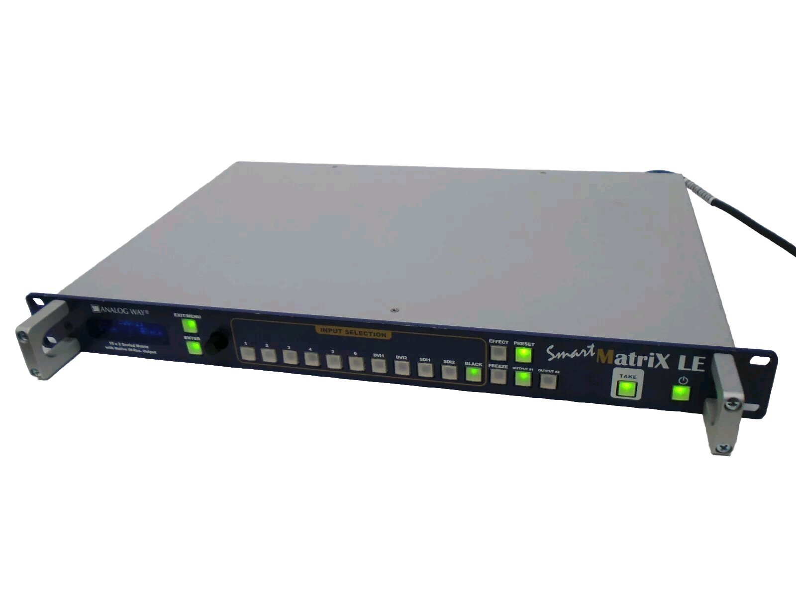 Analog Way SMX-100 Smart MatriX LE Seamless 10x2 Scaled Matrix Video Switcher