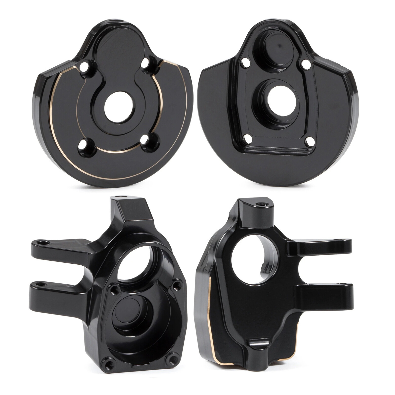 Brass Weights Portal Cover Steering Knuckles for Capra F9 SCX10 III AR45P CP43