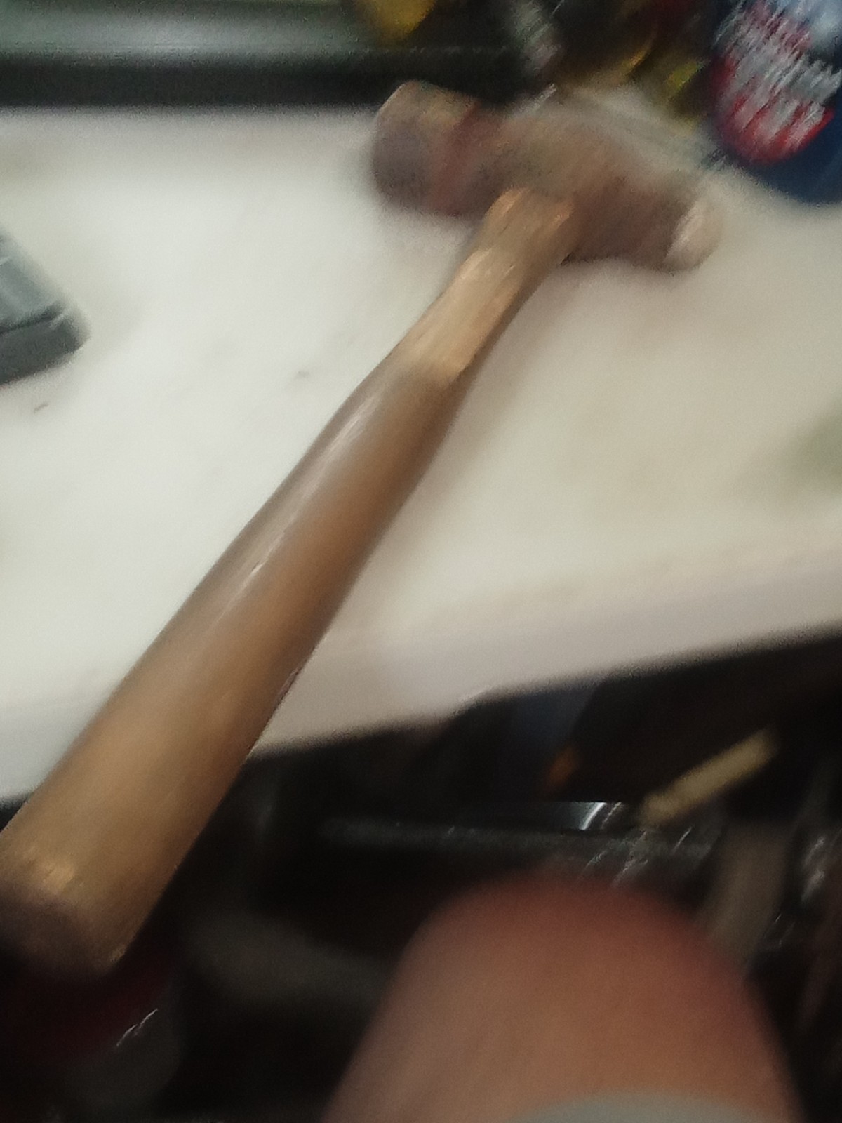 Ball Peen Hammer 3 LB - wood Handle