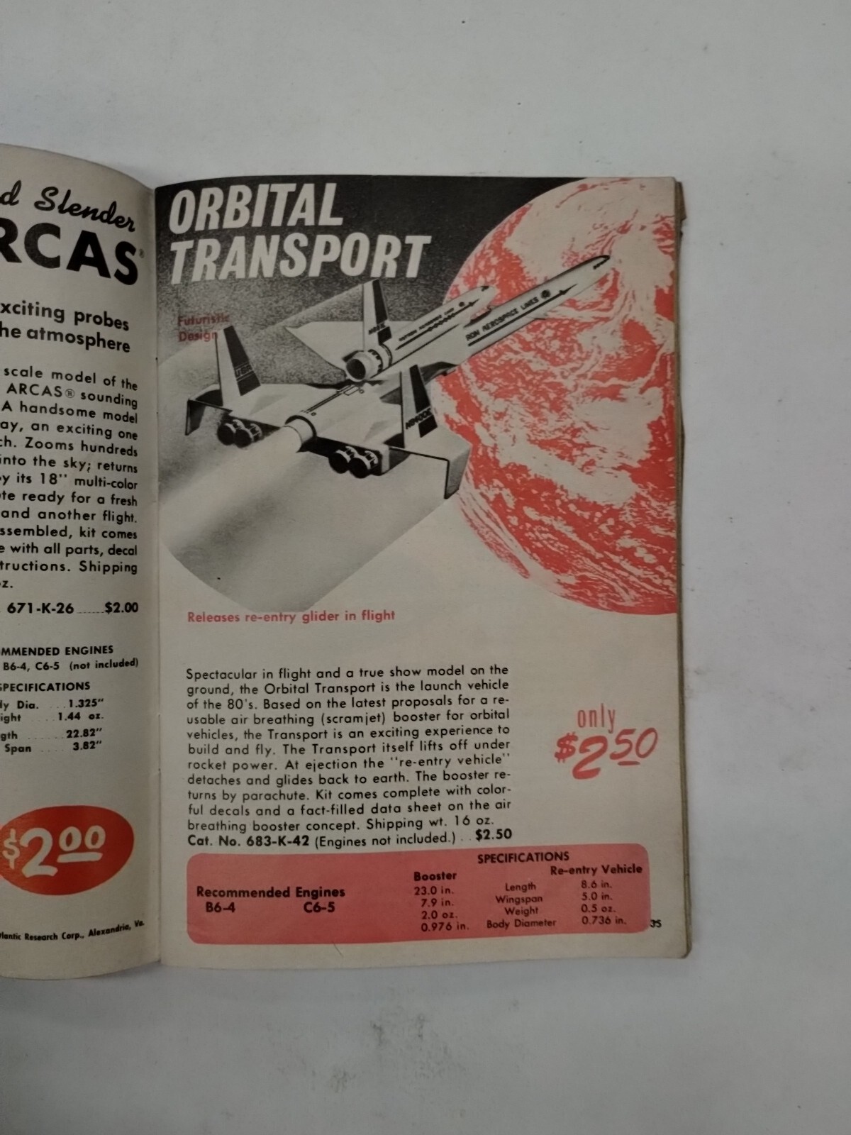 Estes Rocket Supplies "Model Rocket" Supplies Catalog 1969-original