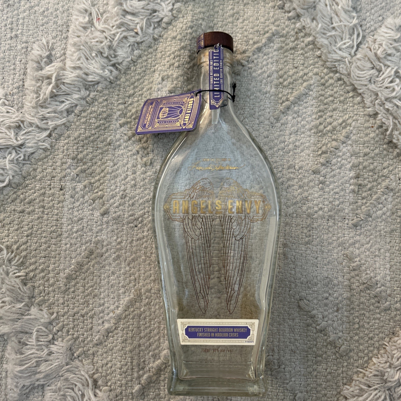 Angel's Envy Limited Edition Series 003 Madeira Casks empty bottle 750ml