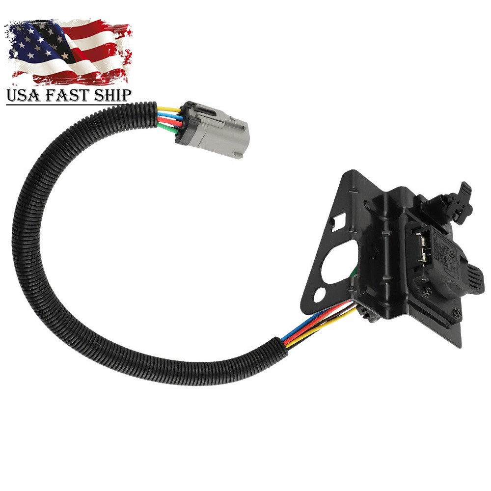 OEM NEW 4 & 7 Pin Trailer Tow Wire Harness For 02-04 Ford F250 F350 Super Duty