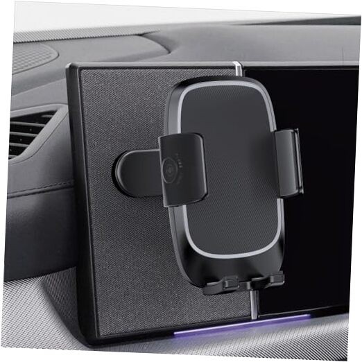 Car Phone Holder Mount for Hyundai Ioniq 5, Magnetically Attaches to Metallic