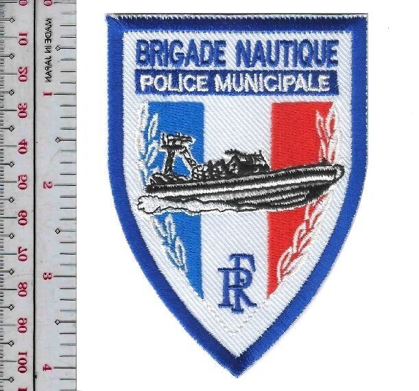 France Police Municipale Brigade Nautique French Municipal Police NO TARIFF