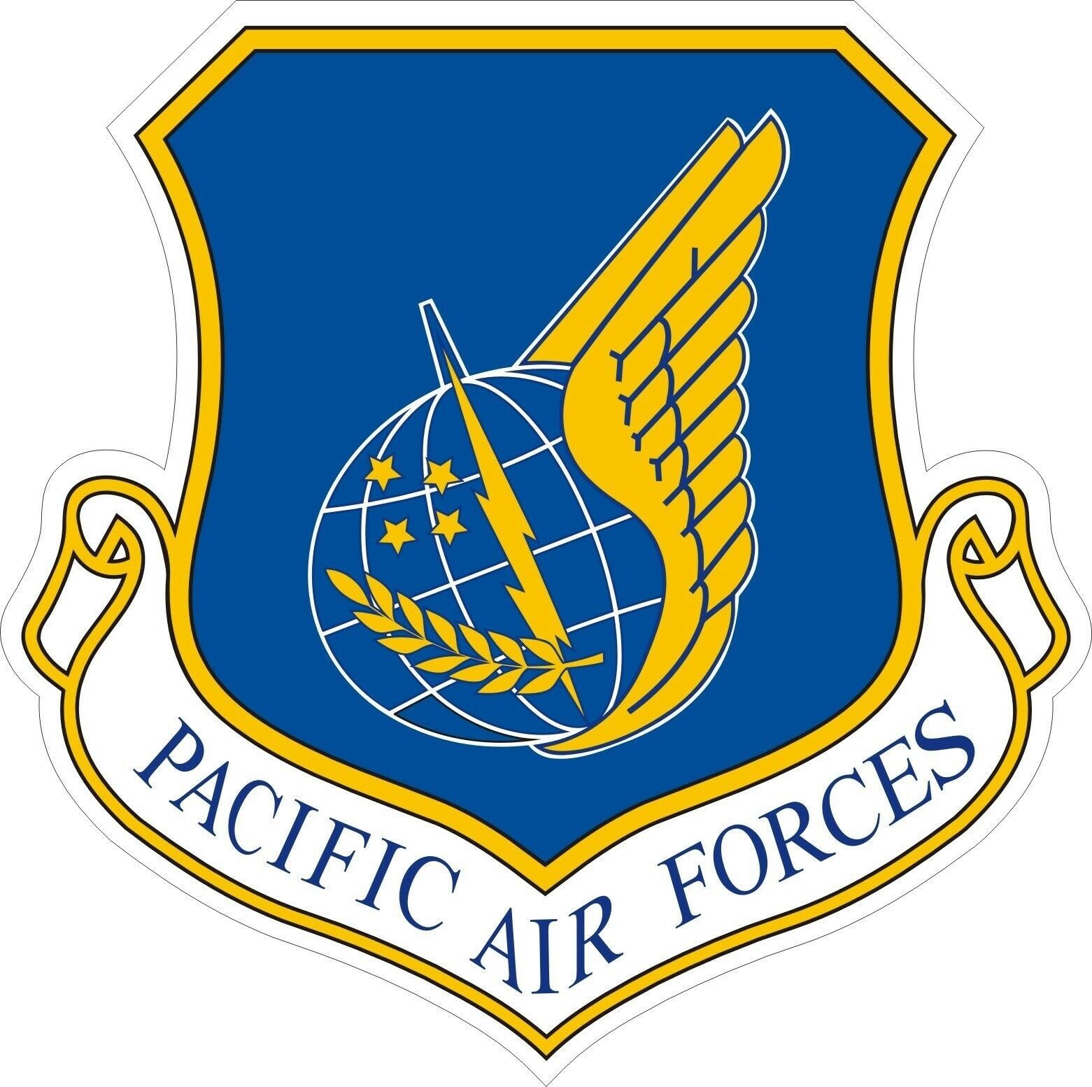 USAF Pacific Air Force Adhesive Vinyl Decal