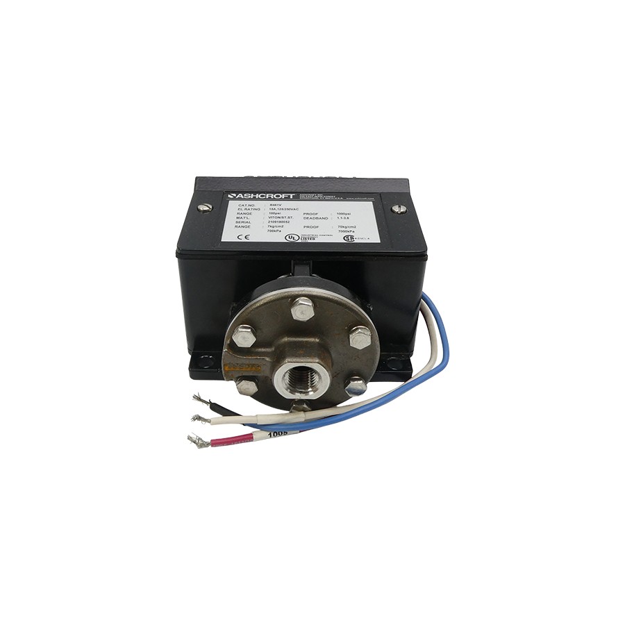 ASHCROFT B461V 125/250VAC 15A 100PSI NSNP