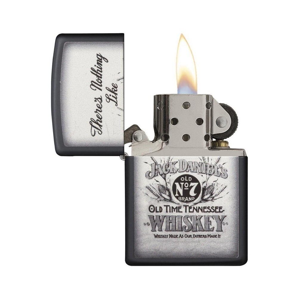 Zippo 29293 Jack Daniel's Old Time Tennessee Black Matte