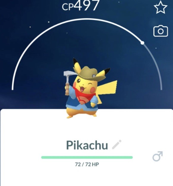 Trade Excavator Pikachu (non Shiny)