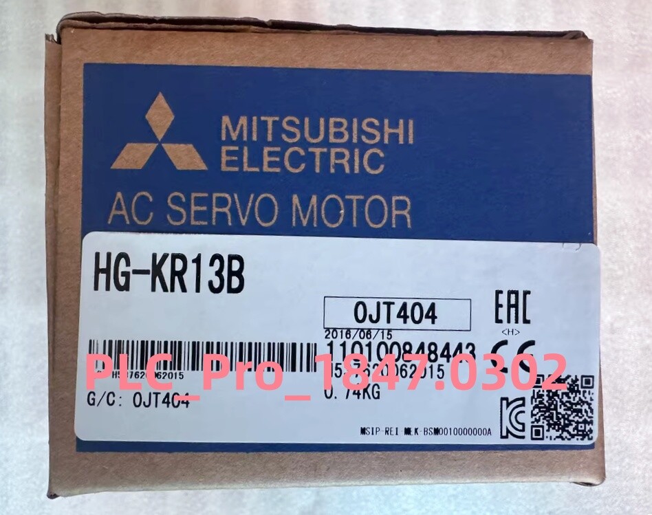 HGKR13B 1PCS Brand New MITSUBISHI HG-KR13B AC Servo Motor  Fast shipping
