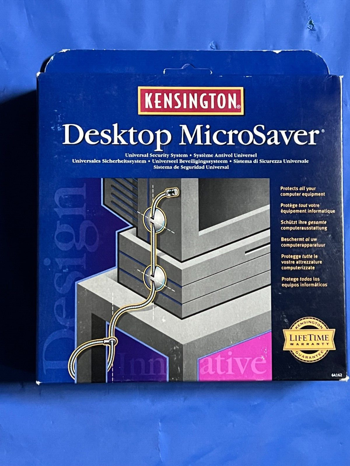 Kensington Desktop Microsaver Universal Security System - NEW