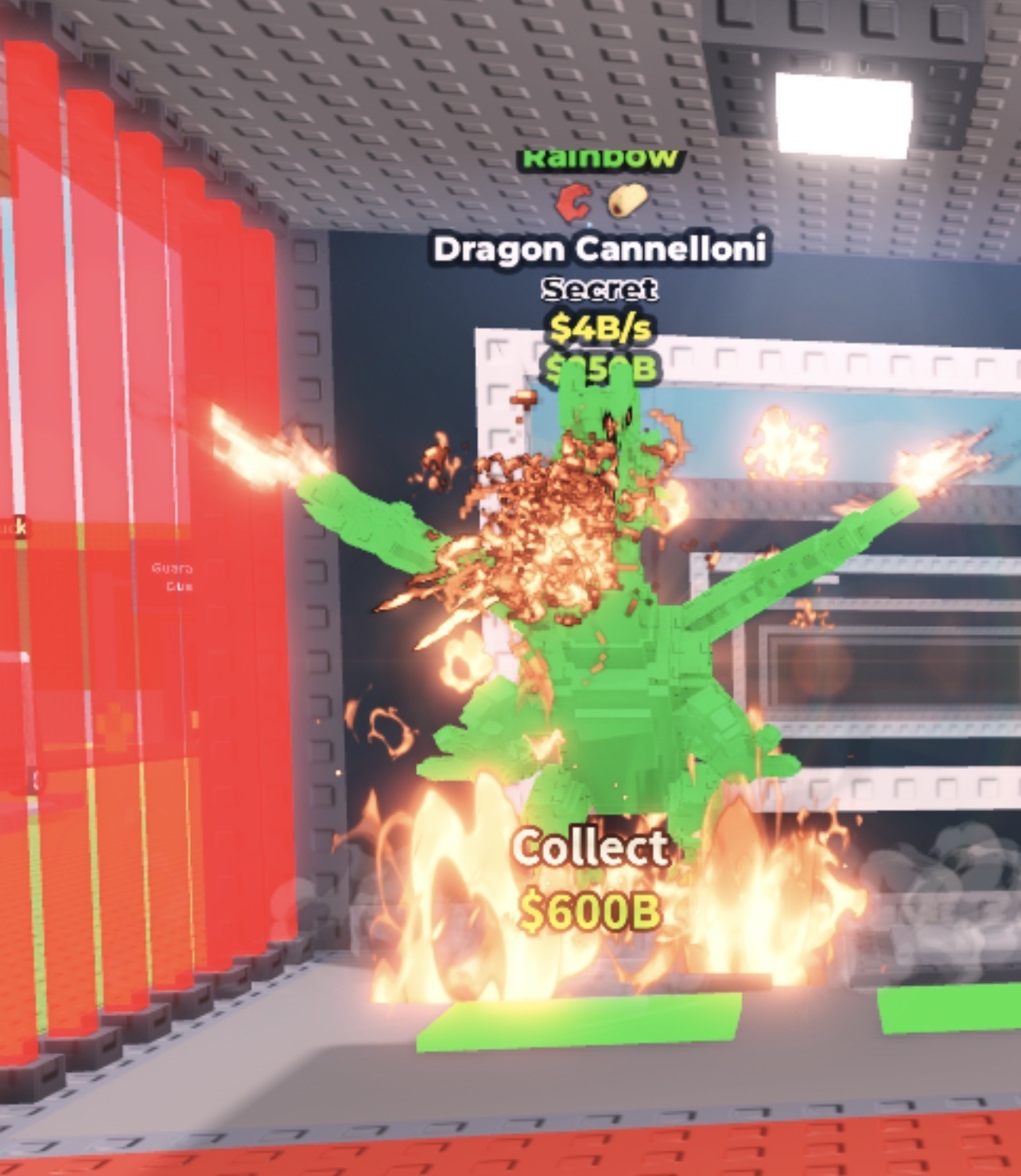 ROBLOX Rainbow Secret Dragon Cannelloni  $4B/s ONE ITEM FREE OVER 1B