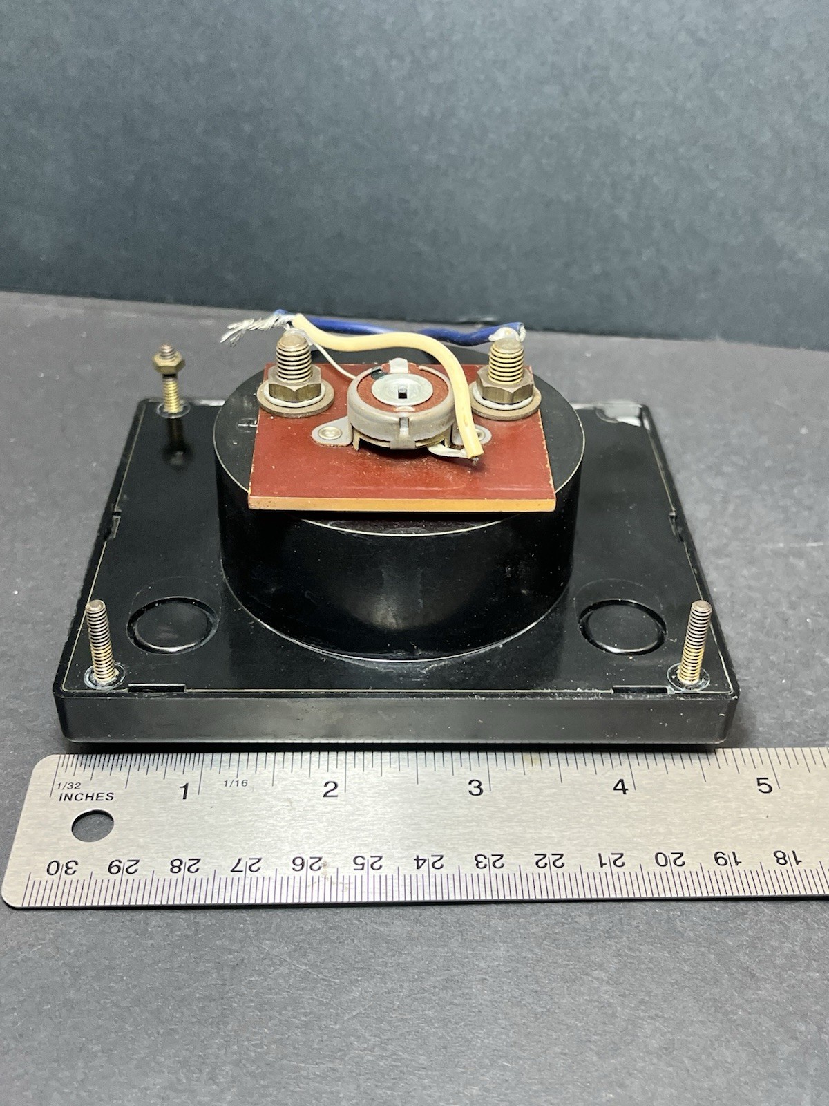 Vintage PRD Beam Volts Beam Milliamps Panel Meter - Untested