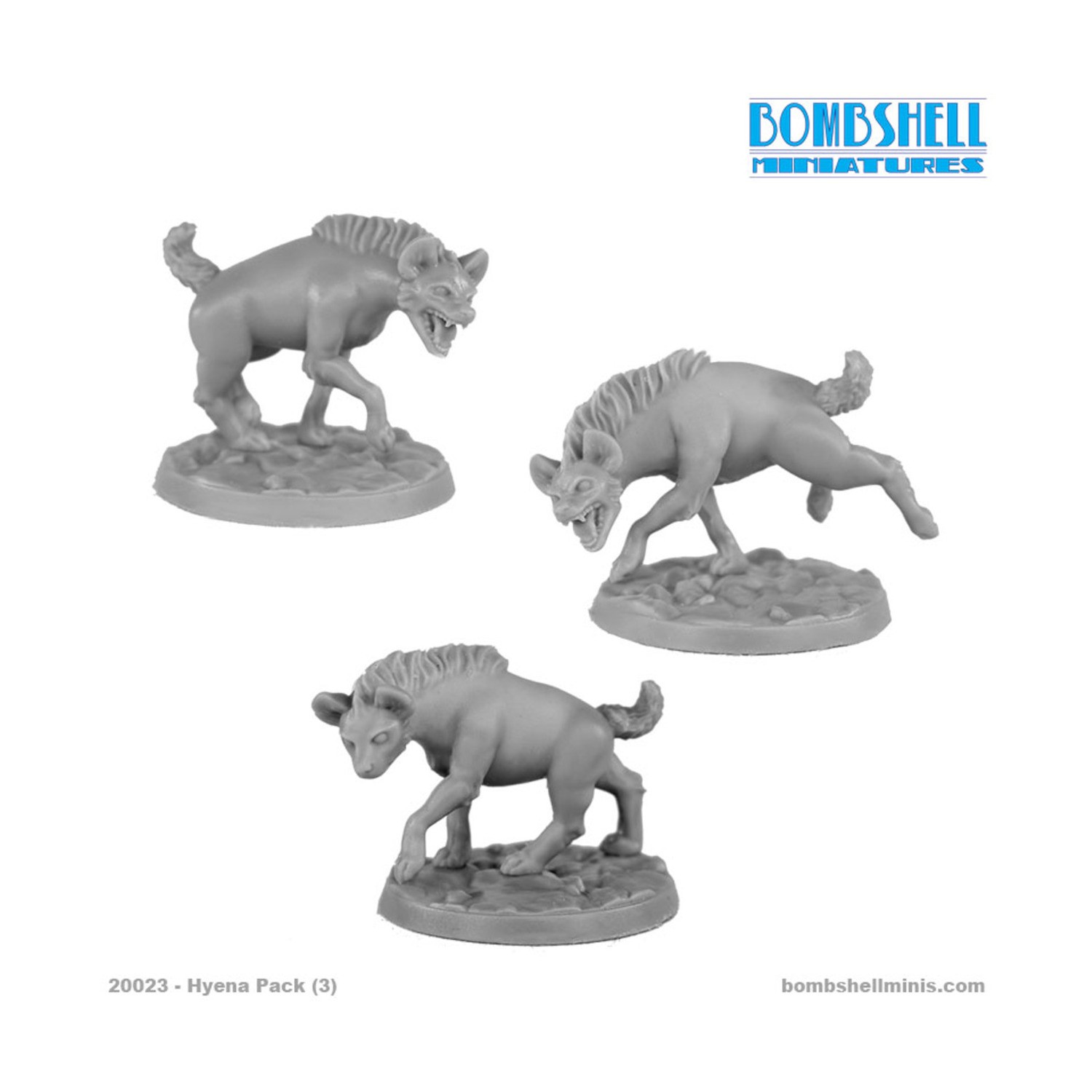 Bombshell Sci-Fi Mini 28mm Hyena Pack Pack New