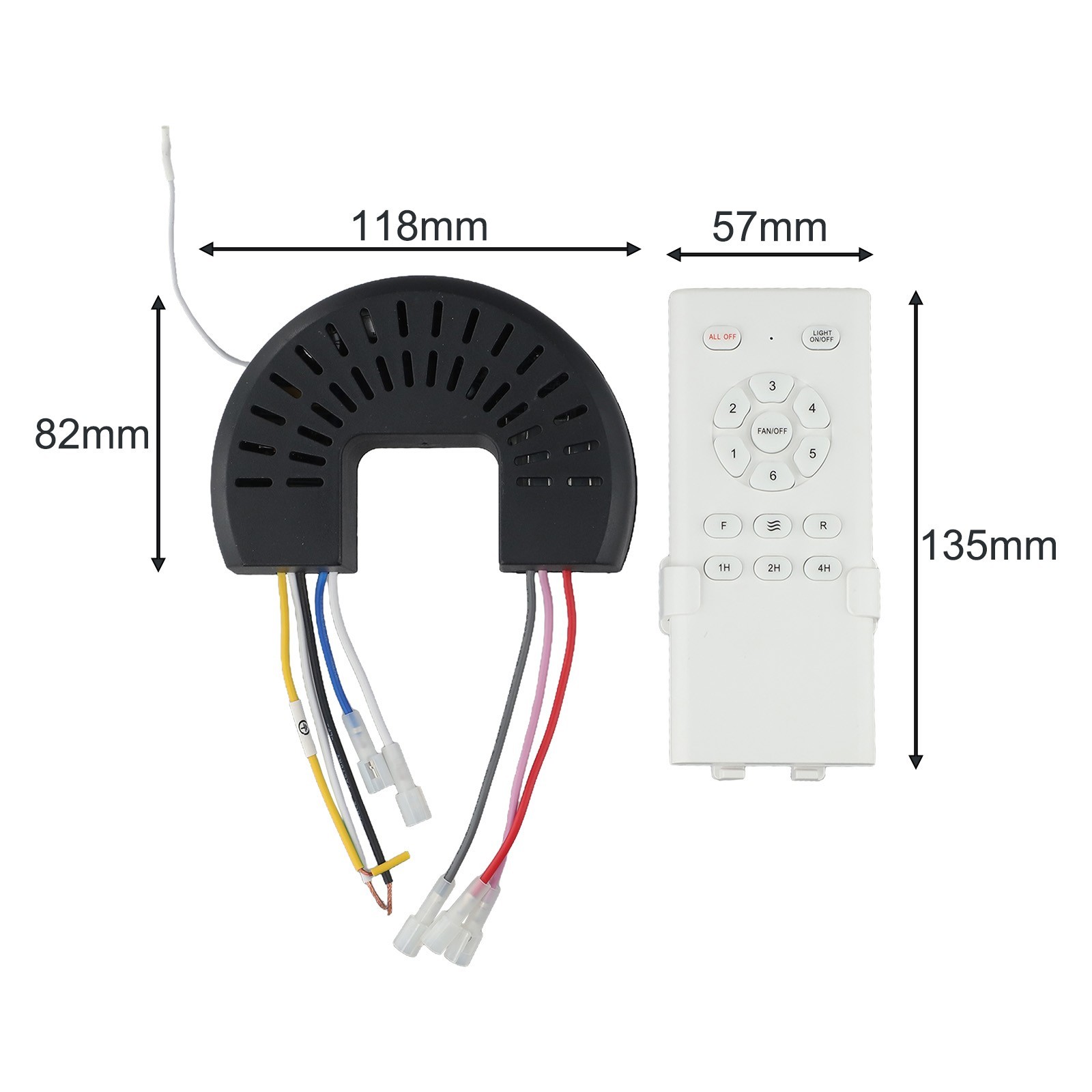 Home Ceiling Fan 6-Speed Ceiling Fan Light Ceiling Fan Light Controller