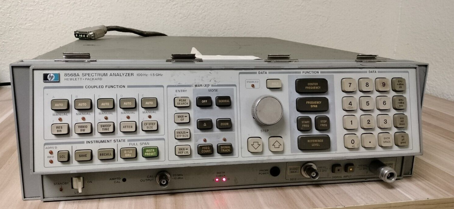 HP 85680A Benchtop Spectrum Analyzer RF SECTION 100Hz - 1.5GHz