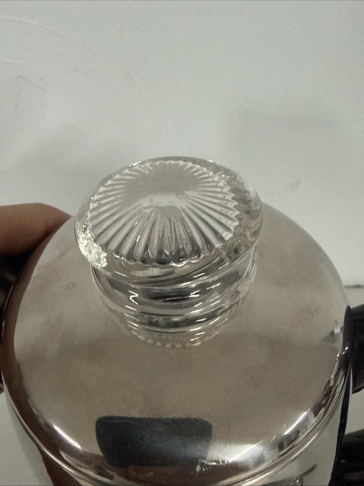 Vintage Farberware Super Fast Fully Automatic 12 Cup Percolator #142 Glass Top