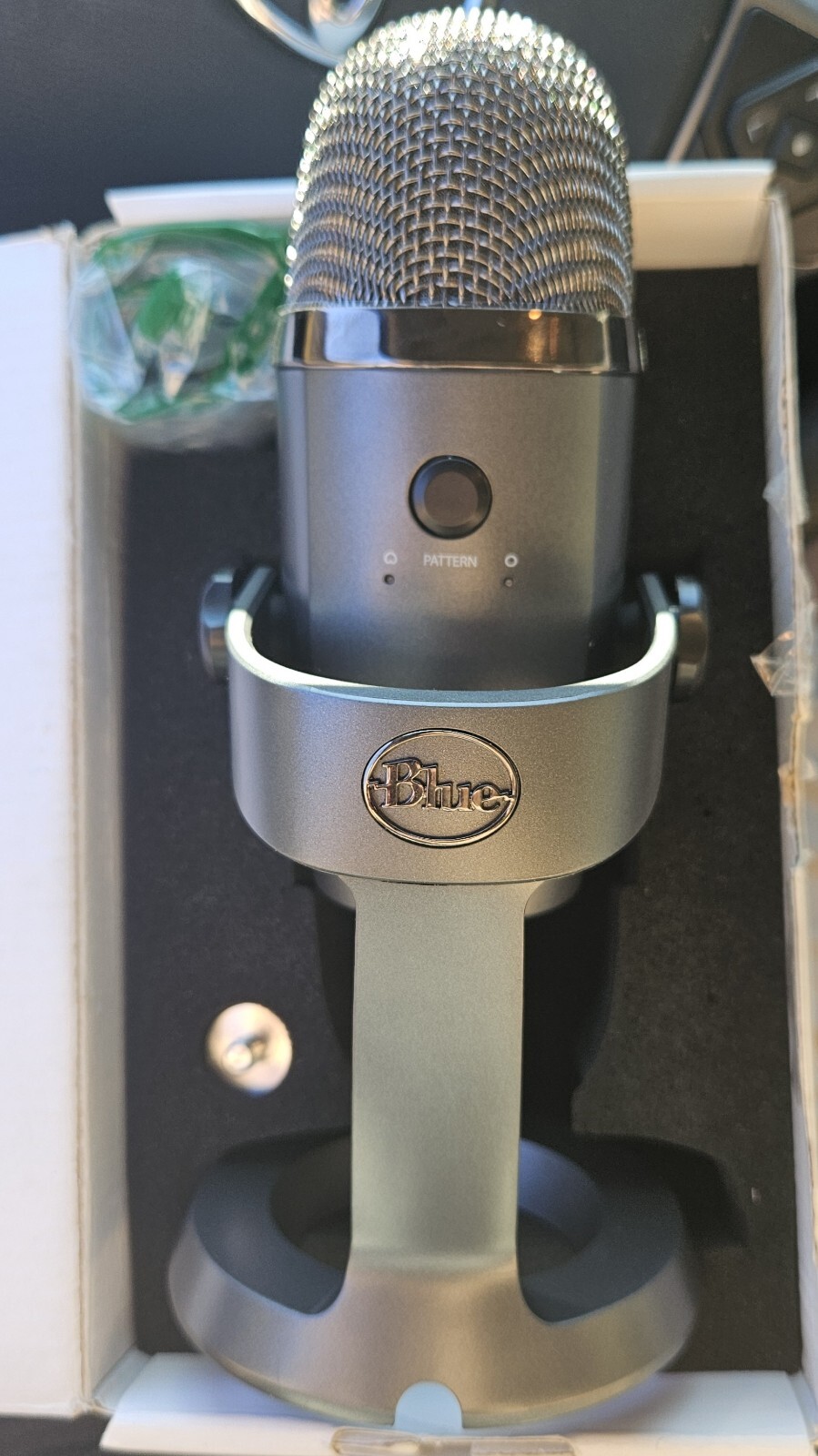Blue Yeti Nano Premium USB Microphone Shadow Grey for Recording & Streaming